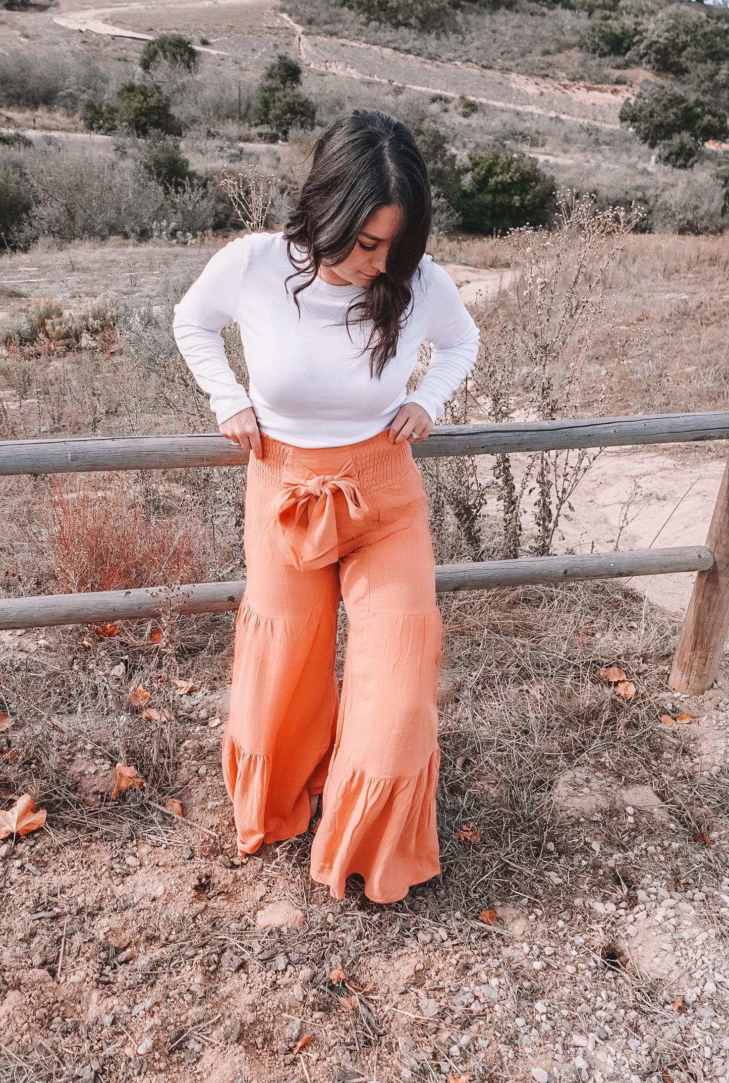 Coral Sunset Pants