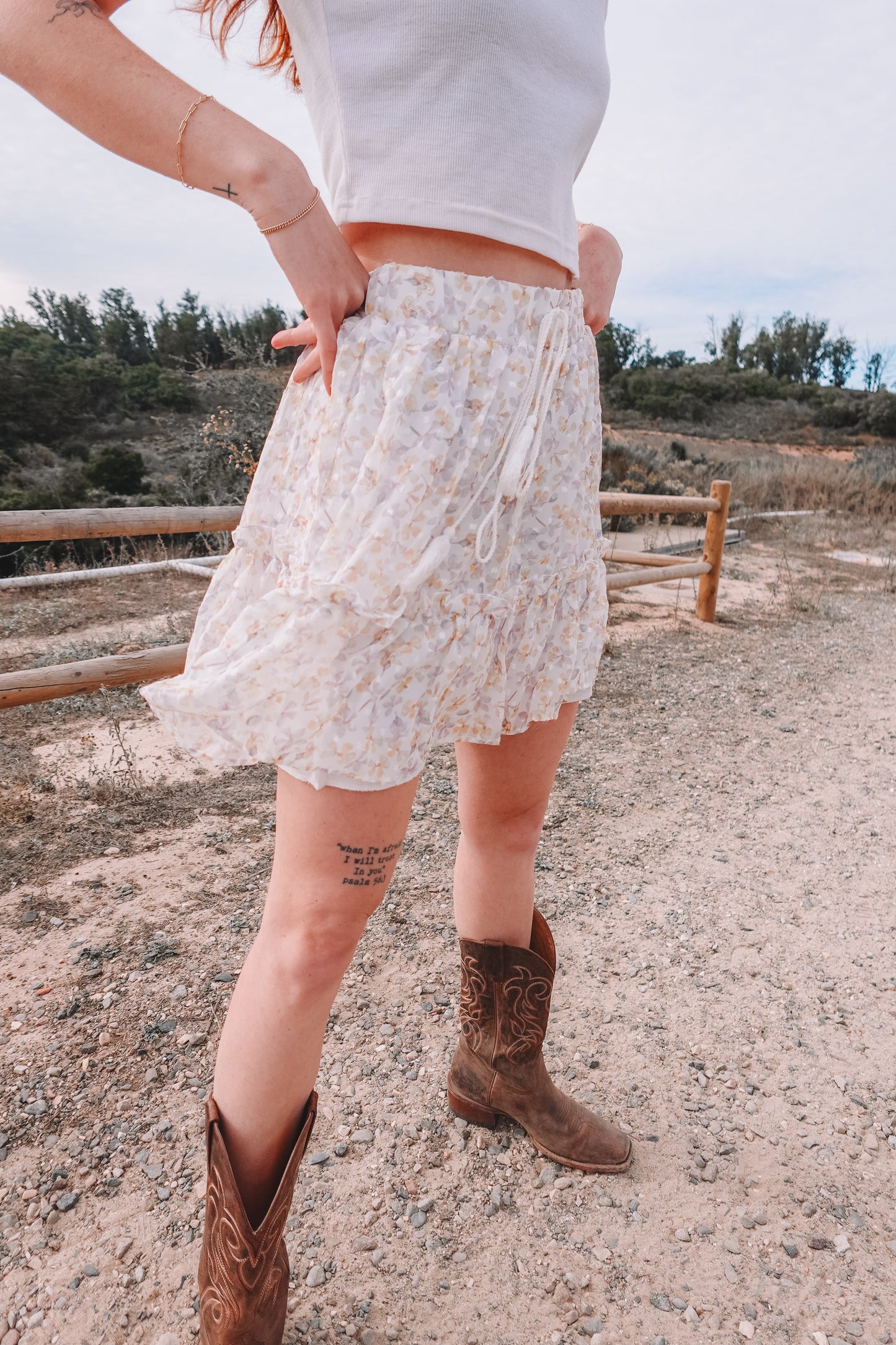 Dainty Daisy Mini Skirt